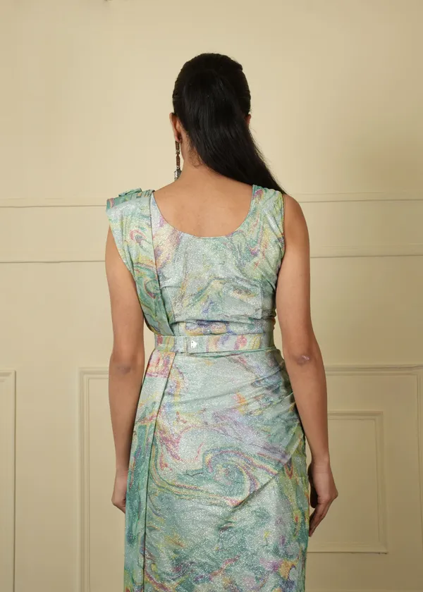 Multicolor_Designer_One_Minute_Saree_For_Women