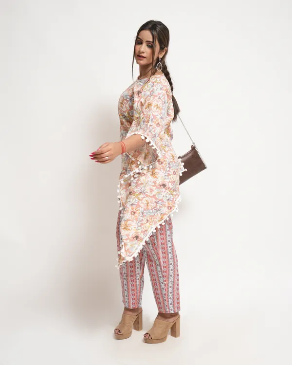 Pink_Floral_Trendy_Design_Kaftan_Co-Ord_Set_For_Women
