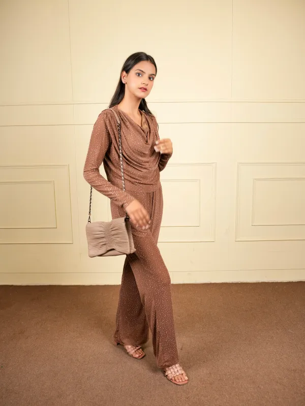 Brown_Korean_Co-Ord_Set_For_Women