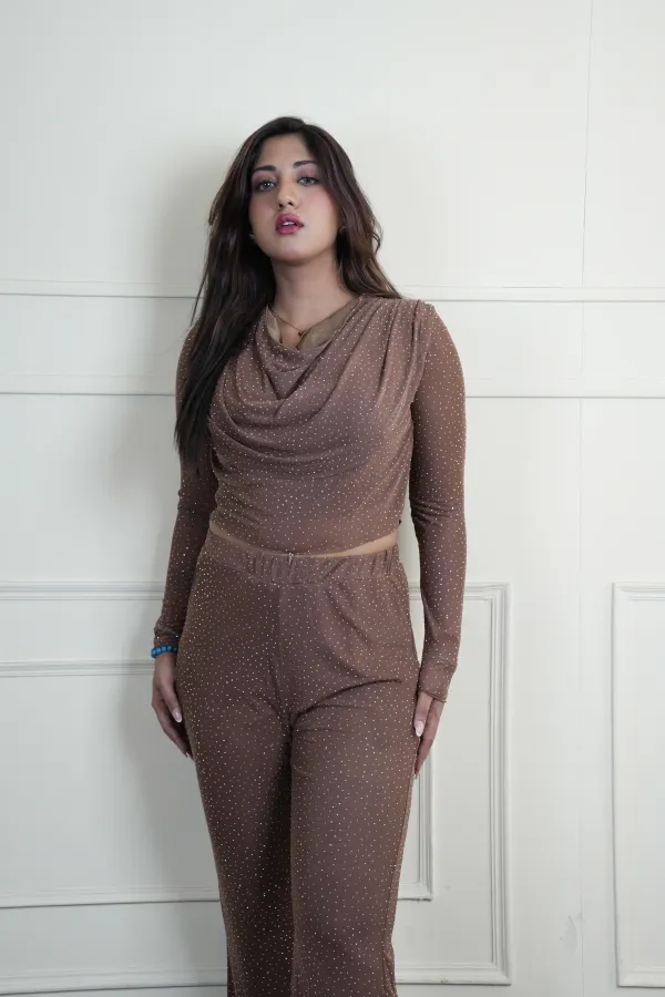Brown_Korean_Co-Ord_Set_For_Women