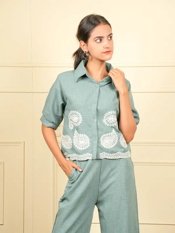 Teal_Green_Teal_Linen_Co-Ord_Set_For_Women