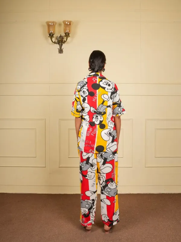 Multicolor_Mickey_Co-Ord_Set_For_Women