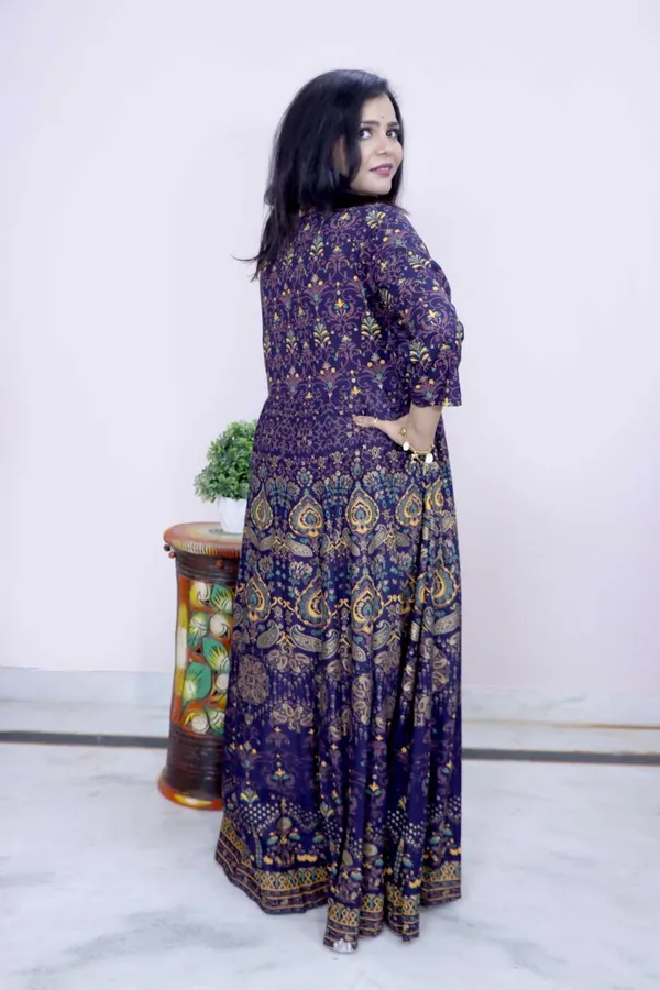 Multicolor_Printed_Maxi_Gown_With_Tassel_Tie-Up_For_Women