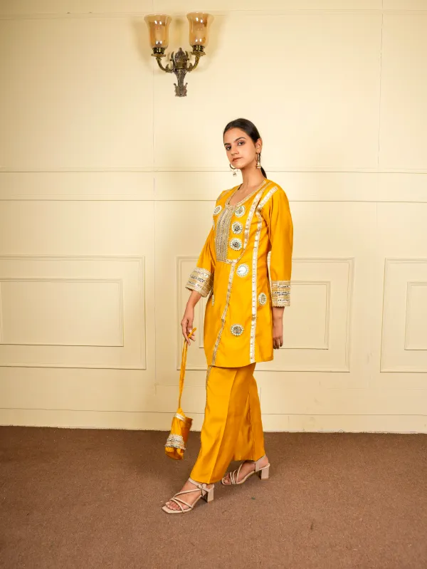 Yellow_Trendy_Design_Co-Ord_Set_For_Women