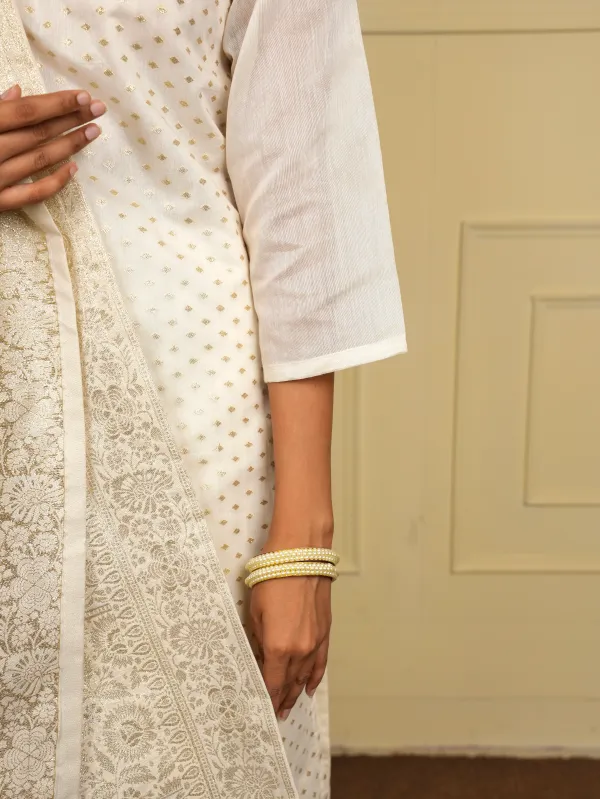 White_Trendy_Design_Party_Wear_Suit_Set_For_Women