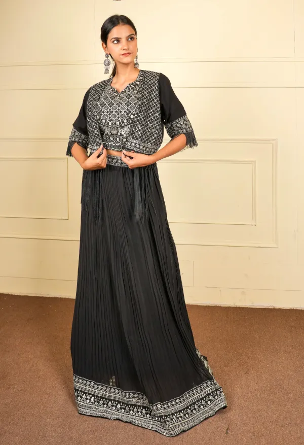 Black_Trendy_Design_Party_Wear_Co-Ord_Set_For_Women