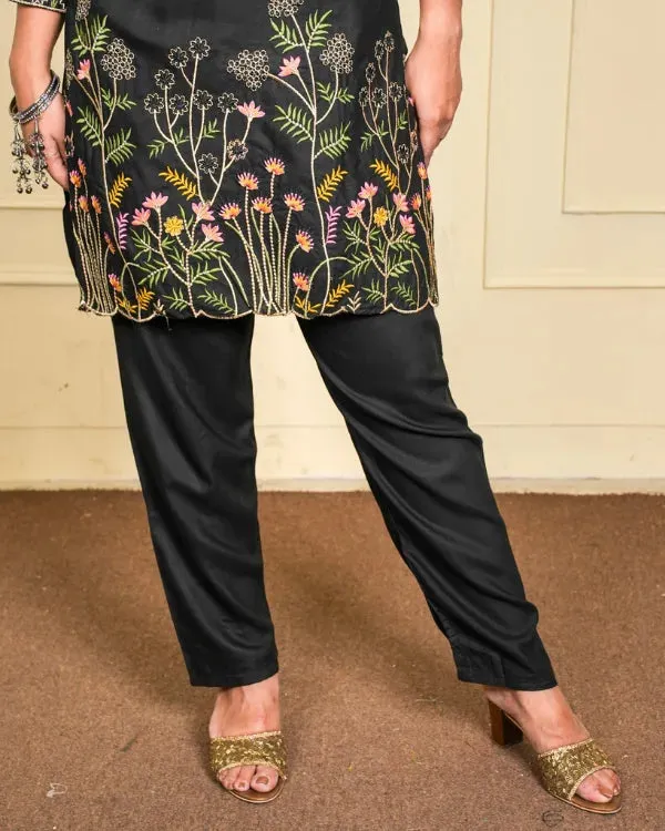Black_Rayon_Floral_Embroidered_Co-Ord_Set_For_Women