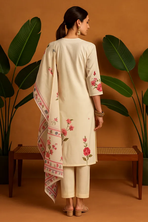 Off_White_Linen_Cotton_Floral_Printed_Suit_Set_With_Dupatta_For_Women