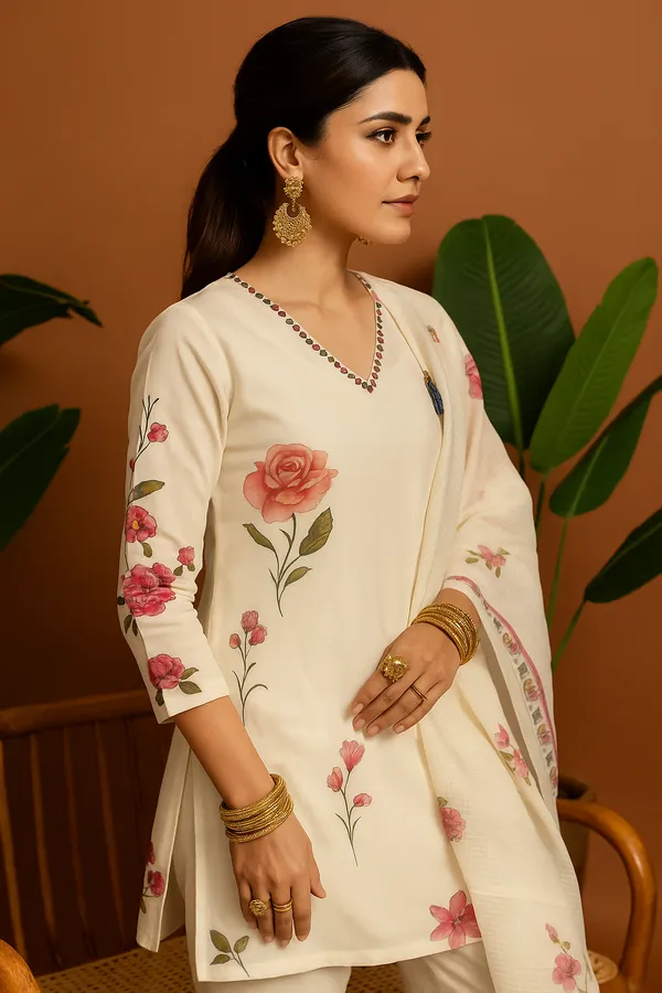 Off_White_Linen_Cotton_Floral_Printed_Suit_Set_With_Dupatta_For_Women