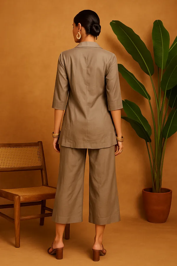 Brown_Roman_Silk_3-Piece_Taupe_Co-Ord_Set_With_Floral_Embroidery_For_Women