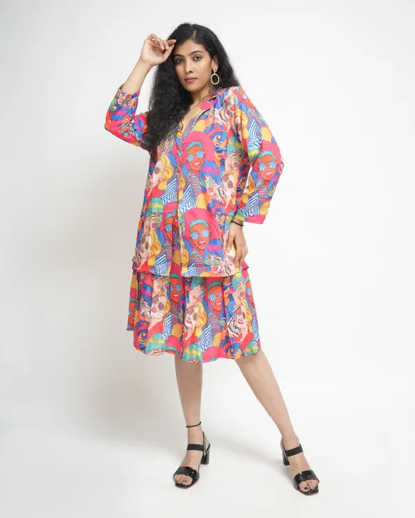 Multicolor_Trendy_Design_Skirt_Co-Ord_Set_For_Women