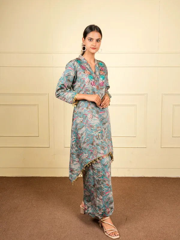 Multicolor_Stylish_Co-Ord_Set_For_Women