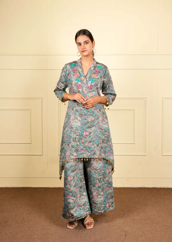 Multicolor_Stylish_Co-Ord_Set_For_Women