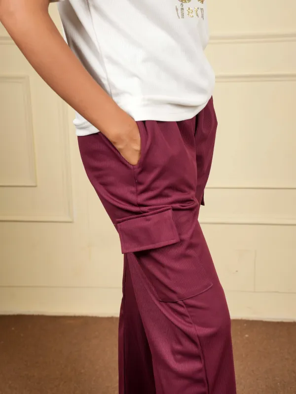 Maroon_&_White_Trending_Co-Ord_Set_For_Women