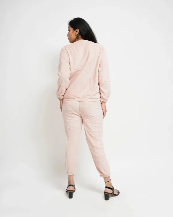 Light_Pink_Romansilk_Sweatshirt_Co-Ord_Set_For_Women