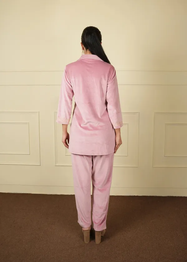 Baby_Pink_Baby_Cotton_Silk_Shirt_Trouser_Woolen_Set_For_Women