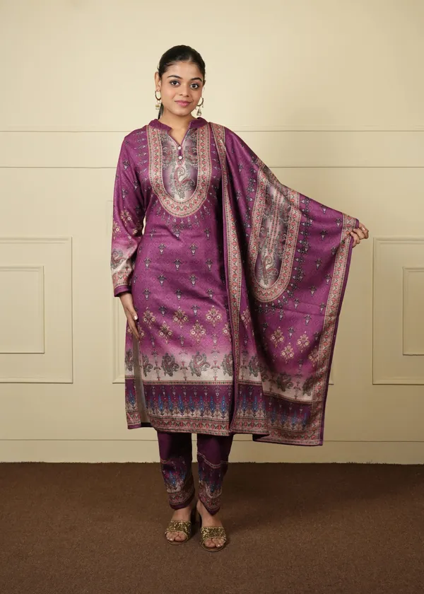 Purple_Georgette_Karanchi_Suit_Set_For_Women