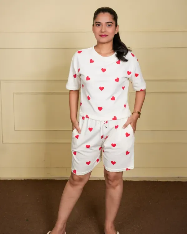 White_&_Red_Base_With_Pattern_For_Women