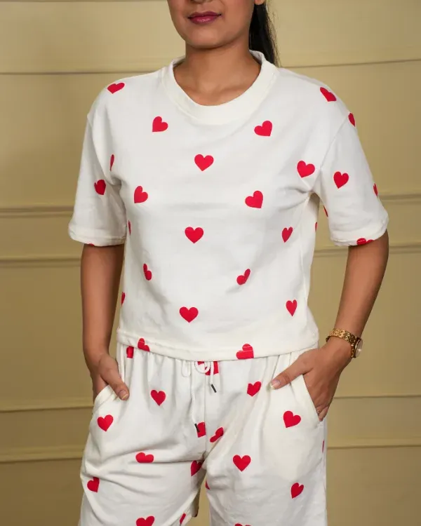 White_&_Red_Base_With_Pattern_For_Women