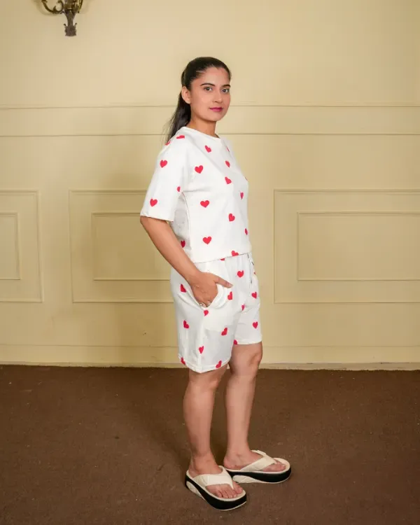 White_&_Red_Base_With_Pattern_For_Women