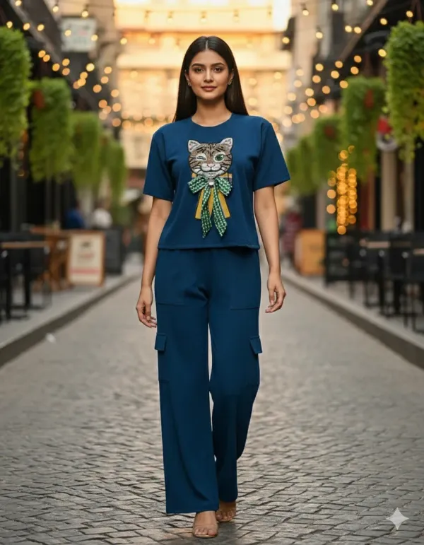 Women’s_Cat_Motif_Co-ord_Set_(Top_+_Pants)