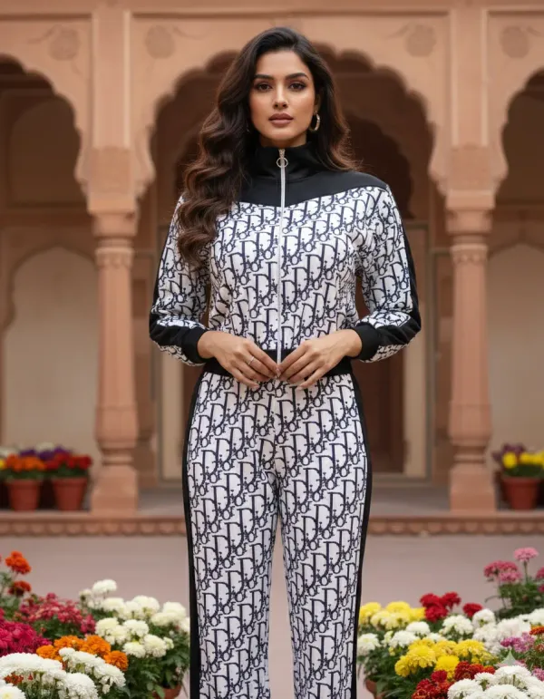 Women's_Designer_Monogram_Printed_Co-ord_Set_(Jacket_Top_+_Pants)