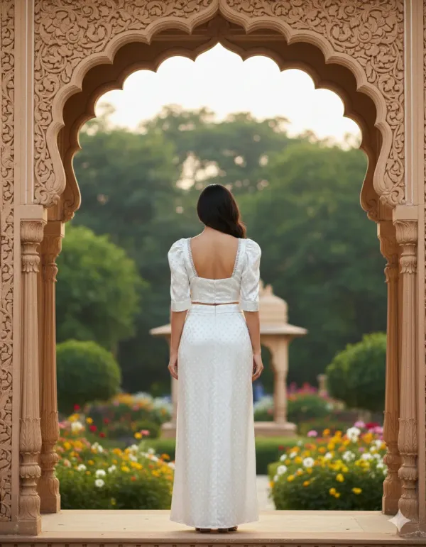Women's_Designer_White_Satin_Co-ord_Set_(Crop_Top_+_Draped_Skirt)