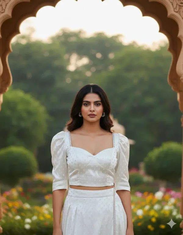 Women's_Designer_White_Satin_Co-ord_Set_(Crop_Top_+_Draped_Skirt)