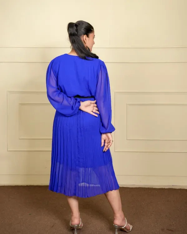 Royal_Blue_Elegant_Royal_Pleated_Midi_Dress_For_Women