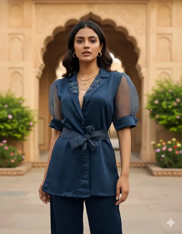 Women's_Navy_Blue_Designer_Satin_Co-ord_Set_(Top_+_Pants)
