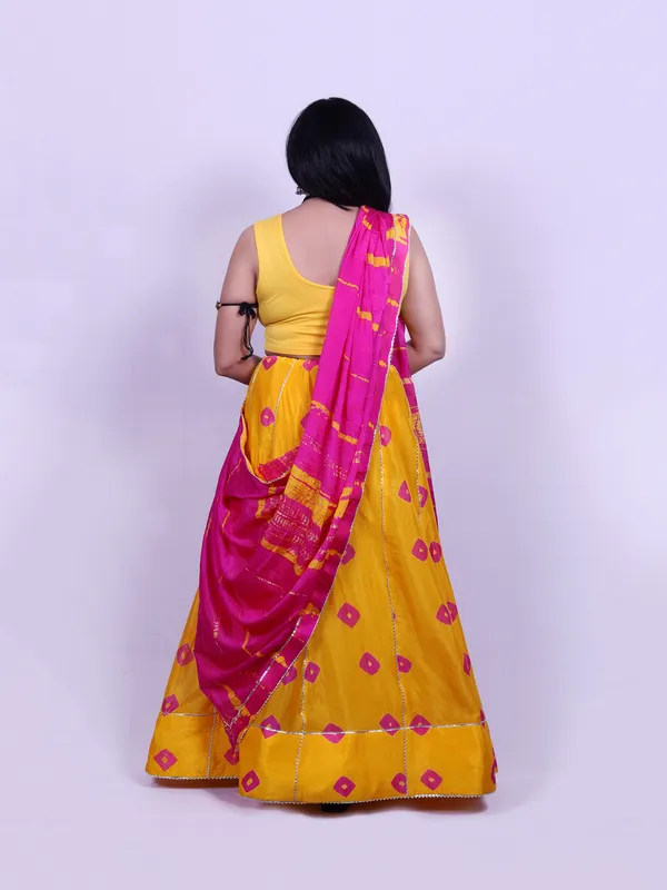 Multicolor_Bandhej_Chaniya_Choli_With_Dupatta_(Unstitched_Blouse)_For_Women