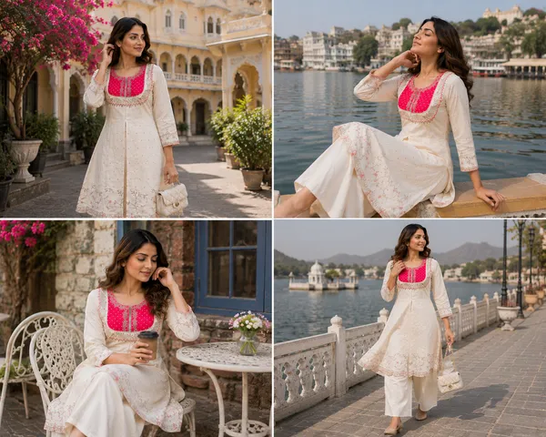 Off_White_Embroidered_Kurta_Set_For_Women