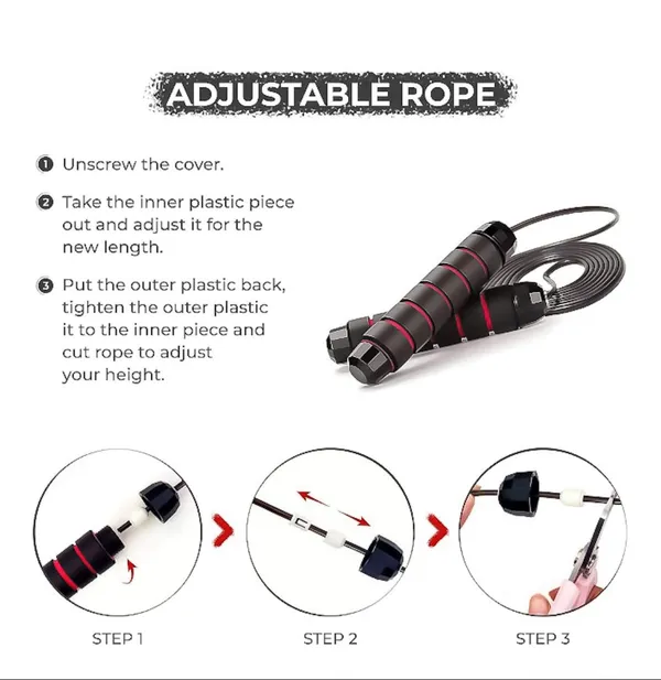 Combo_of_Core_Ab_Roller_&_Skipping_Rope_Adjustable_Speed_Skipping_Rope_|_For_Workout