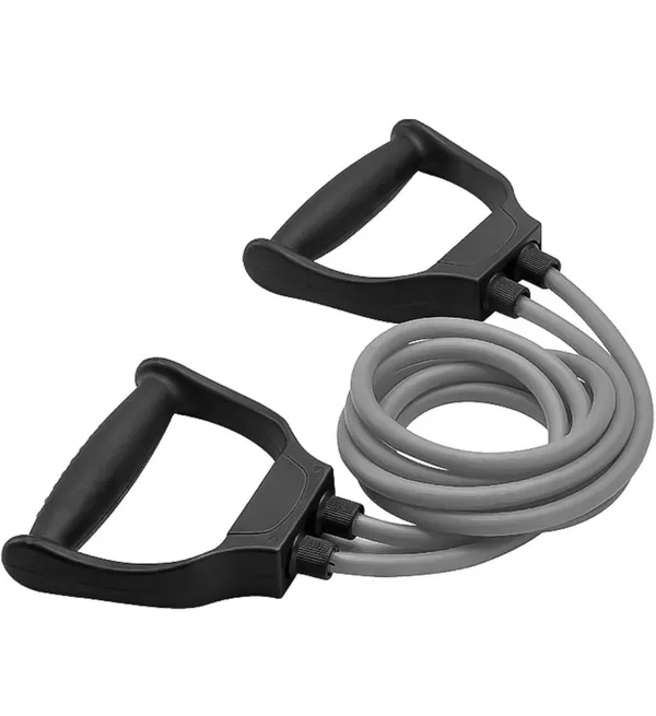 Combo_of_Adjustable_Lumbar_Back_Stretcher_&_Double_Toning_Tube_|_For_Workout