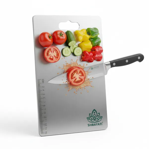 SHRAYATI_Stainless_Steel_Cutting_Board,_36L_x_25W_cm,_304_SS,_Rust-Proof,_Durable,_Non-Porous,_Modern,_Long_Lasting,_Sustainable,_Dishwasher_Safe_Chopping_Board_for_Home_&_Chef_Use