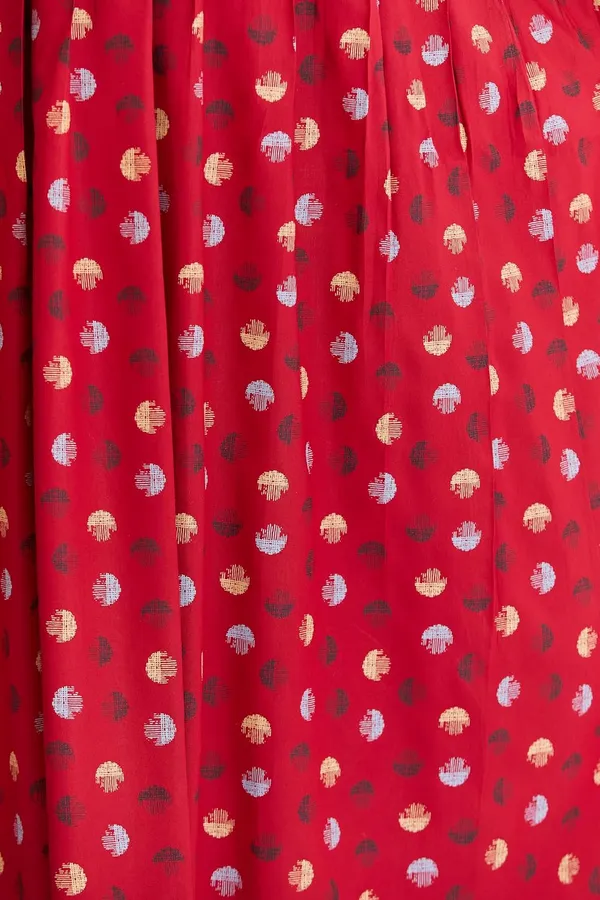 Dual-Zip_Printed_Cotton_Maternity_&_Nursing_Western_Dress__Stylish_Convenience_for_Pre_&_Post_Pregnancy_Women