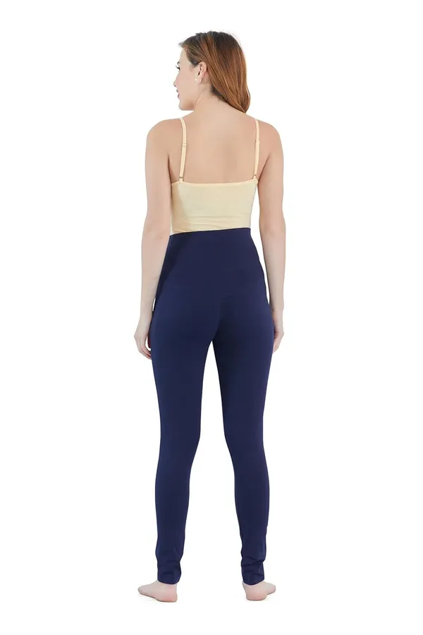 Navy_Blue_Cotton_Stretchable_Maternity_Leggings_For_Pregnancy_Over_The_Belly_Stretchable_Maternity_Pants_For_Pre_&_Post_Pregnancy_For_Women