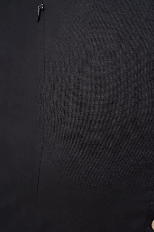 Black_Rayon_Maternity_Use_Adjustable_Long_Dress_For_Women