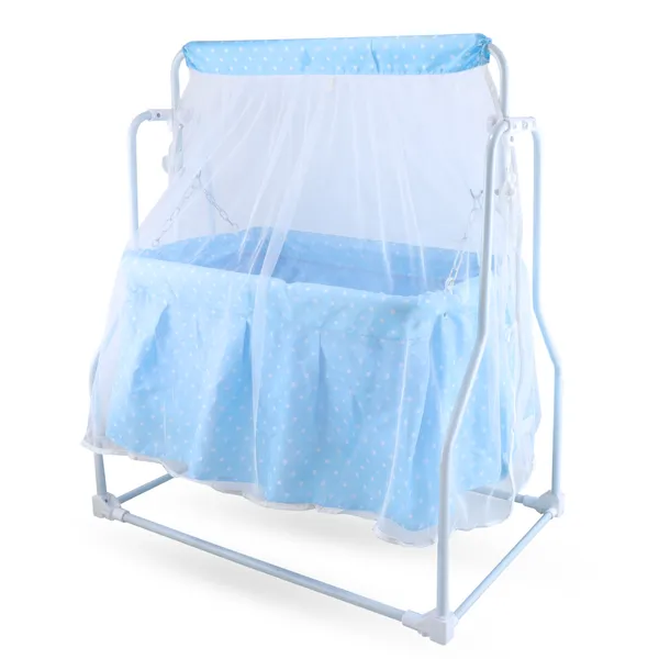 Smart_Crib_Baby_Cradle_With_Swing_&_Mosquito_Net_For_0-8_Month_Babies__Sturdy_&_Safe_Plywood_Base