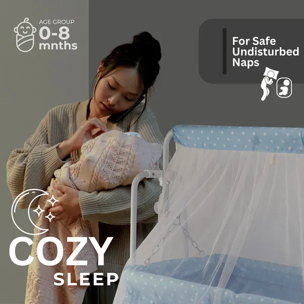 Smart_Crib_Baby_Cradle_With_Swing_&_Mosquito_Net_For_0-8_Month_Babies__Sturdy_&_Safe_Plywood_Base
