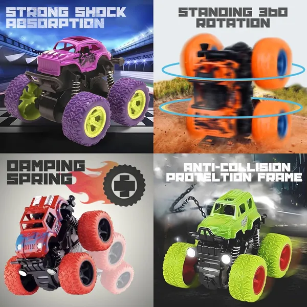 Multicolour_4X4_Stunt_Monster_Trucks_For_Kids__Push_And_Go_Friction_Powered_Cars__360__Drift_Stunt_Car_Toy__Birthday_Gift_For_Boys_3_To_8_Years