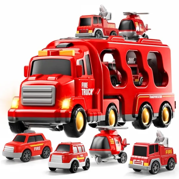 Red_5-In-1_Friction_Powered_Fire_Rescue_Truck_Toy_Set_With_Music_&_Lights__Educational_Transport_Vehicle_Toy_For_Boys_&_Girls,_Fun_Birthday_Gift_For_Kids_Ages_3+