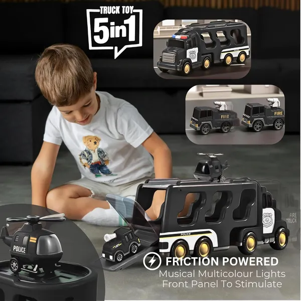 Black_5-In-1_Friction_Powered_Police_Truck_Toy_Set_With_Music_&_Lights__Educational_Transport_Vehicle_Toy_For_Boys_&_Girls,_Fun_Birthday_Gift_For_Kids_Ages_3+
