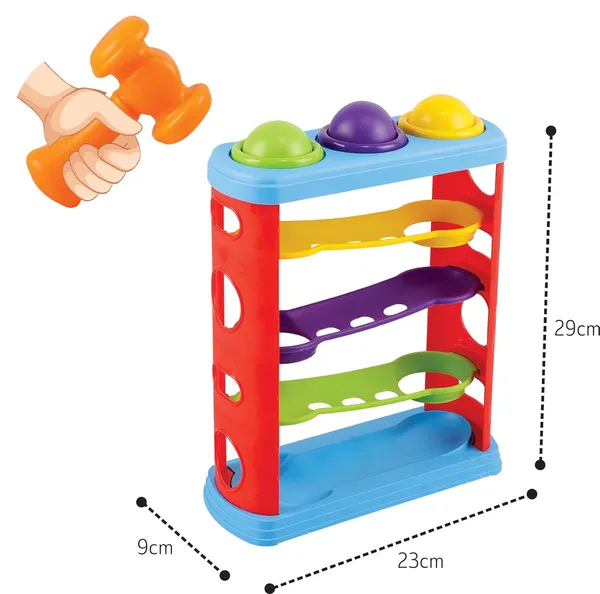 Multicolour_Hammering_&_Pounding_Toys,_Hammer_Knock_Ball_Toys_For_Kids,_Ramp_Race_Slope_Rolling_Hammer_Toy_Set_With_3_Balls_For_Kids_Multicolour_2_+_Years
