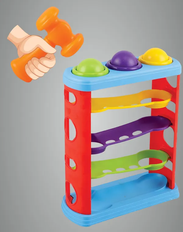 Multicolour_Hammering_&_Pounding_Toys,_Hammer_Knock_Ball_Toys_For_Kids,_Ramp_Race_Slope_Rolling_Hammer_Toy_Set_With_3_Balls_For_Kids_Multicolour_2_+_Years