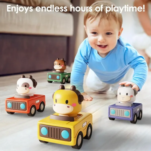 Set_of_4_|_Press_to_Go_Animal_Car_Toys_for_Toddlers_|_Baby_Racing_Friction_Push_Cars_Set