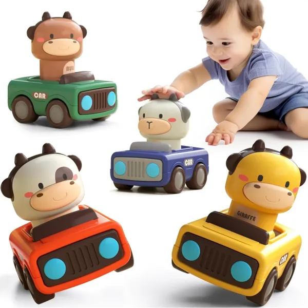 Set_of_4_|_Press_to_Go_Animal_Car_Toys_for_Toddlers_|_Baby_Racing_Friction_Push_Cars_Set