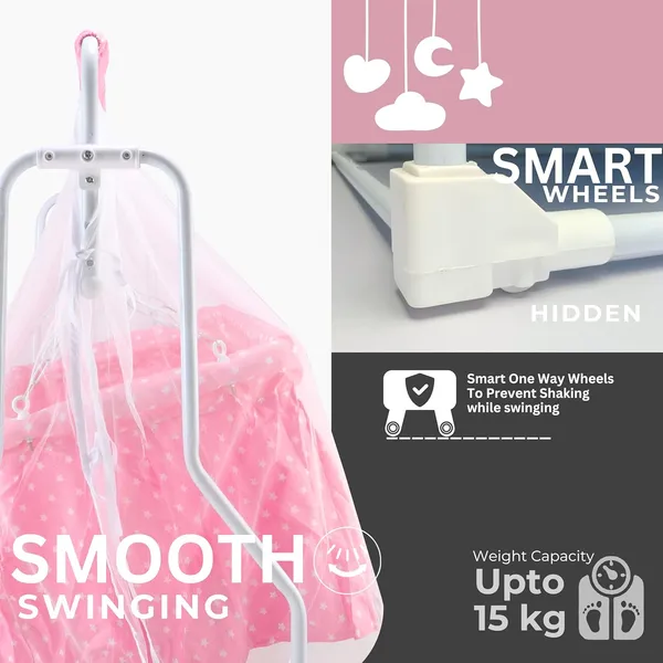 Smart_Crib_Baby_Cradle_With_Swing_&_Mosquito_Net_For_0-8_Month_Babies__Sturdy_&_Safe_Plywood_Base