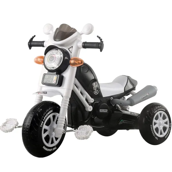Black_Bike_For_Kids__Durable_Tricycle_With_Pedal_Control_|_For_3-6_Years_Boy_&_Girl