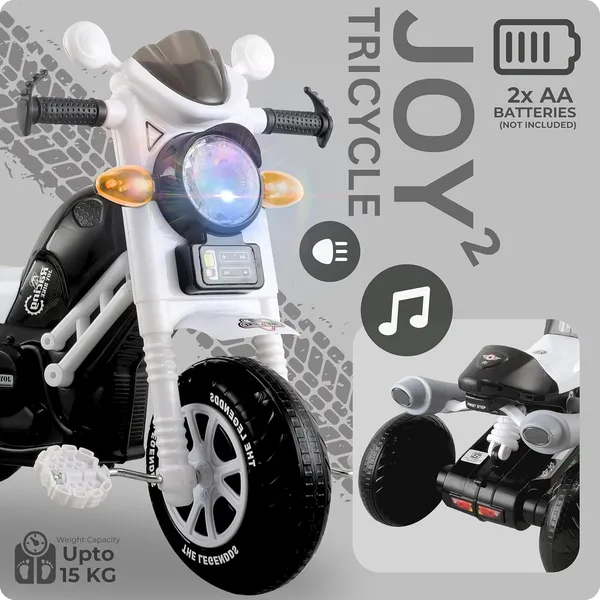 Black_Bike_For_Kids__Durable_Tricycle_With_Pedal_Control_|_For_3-6_Years_Boy_&_Girl